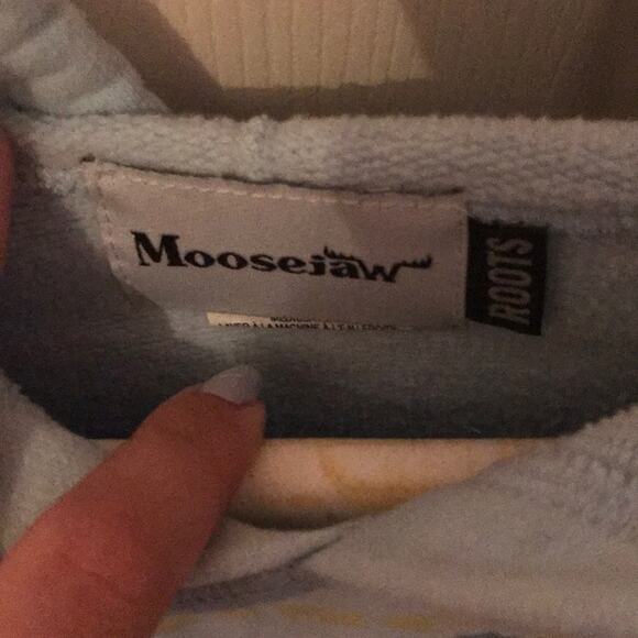 Vintage Moosejaw sweatshirt blue unisex S - Picture 3 of 4